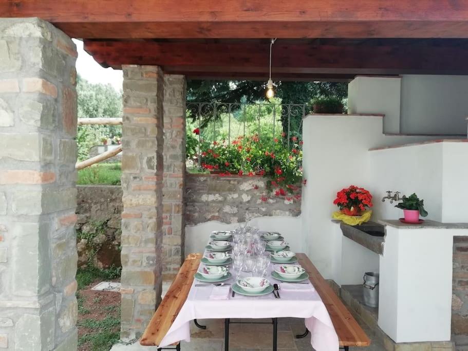 Fornaci di Barga Ai Tre Campiヴィラ エクステリア 写真